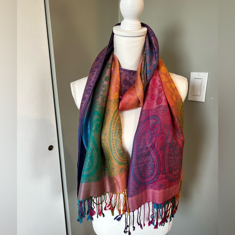 Colorful Pashmina Scarf